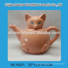 Wholesale ceramic tea pot with fox pattern